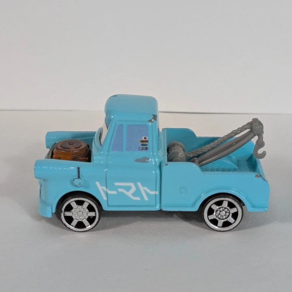 Disney Pixar Cars Tokyo Mater Diecast Tow Truck Light Blue Mattel HKY47
